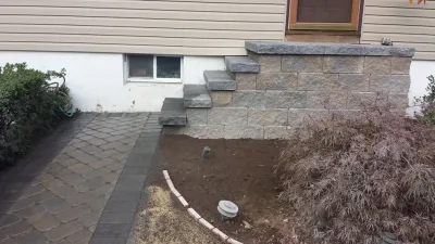 Paver Walkway & Driveway — Landscape Construction project by Diamond Cut Landscape Design in Washington Township