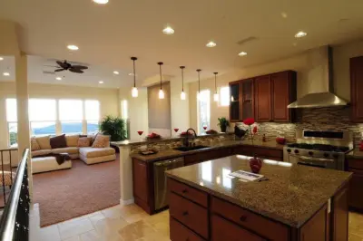 Transparent Kitchen — Custom Home Builders project by Empey, Inc. Custom Home Contractors