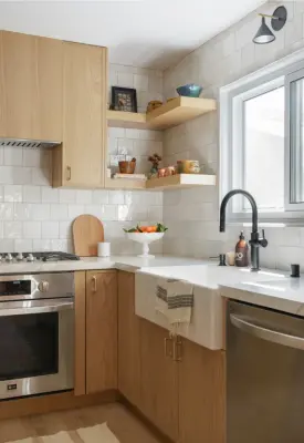 Remodeling of Two Bathrooms and a Kitchen by IND Construction — Custom Home Builders project by IND Construction, LLC
