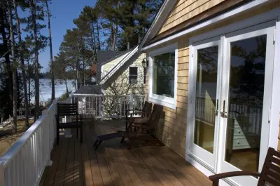 Renovation of a Lakeside Residence in Newbury NH — Custom Home Builders project by Tarkka Homes INC