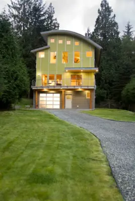 Samish Lake LEED Gold — Custom Home Builders project by Bellingham Bay Builders