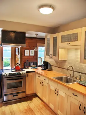 Samish Lake Rustic Retreat — Custom Home Builders project by Bellingham Bay Builders