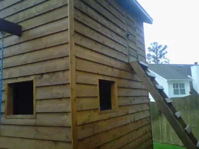 Piney Z - play area — Custom Home Builders project by Roberts Construction Services, LLC