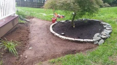 West Hartford - New Lawn - Design by Donnellan & Sons Landscaping