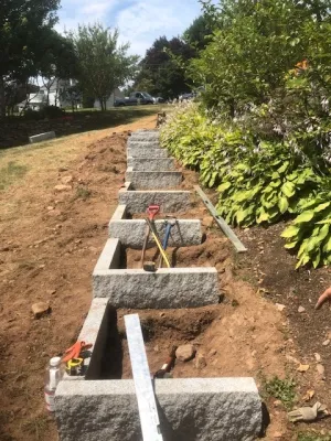 Ferncliff in West Hartford. In Progress 7/18/19 by Donnellan & Sons Landscaping