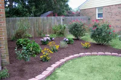Front Yard Landscape with Perennial Color by Dr. Dan's Landscaping & Architectural Design