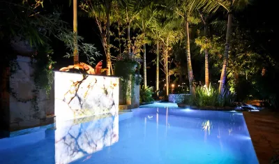 Tropical Oasis on Interocastal: Delray Beach, FL — Landscape Design project by Botanical Visions in Delray Beach