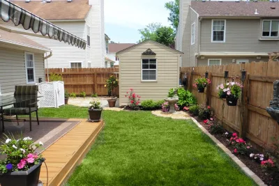 Small Backyard Retreat by Dr. Dan's Landscaping & Architectural Design