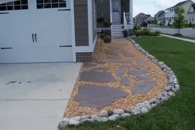 Craftsman Style Landscape — Landscape Construction project by Dr. Dan's Landscaping & Architectural Design