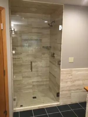 Restroom Renovation — Custom Home Builders project by Galena Hillside Homes