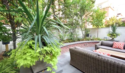Clinton Hill, Brooklyn - Brownstone Complete Backyard and Landscape Renovation — Landscape Construction project by Dragonetti Brothers Landscapes
