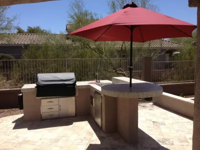 Multi-Levels Create This Phoenix Landscape Design! — Landscape Construction project by Dream Retreats Landscape