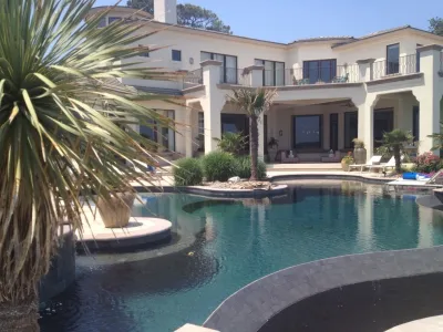 Pool Landscape by Dreamscape Designers Landscape Company