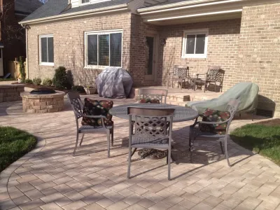 Patio — Landscape Construction project by Dreamscape Designers Landscape Company in Virginia Beach