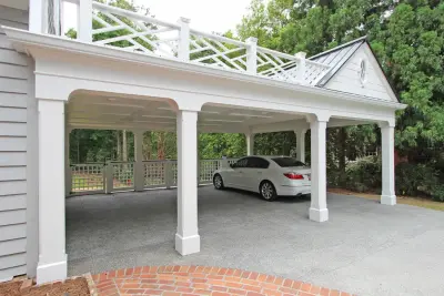 Personalized Carport — Custom Home Builders project by Georgia Contractor Group Home Builders