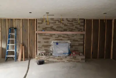 A Basement Clear-Out — Custom Home Builders project by Infinity Construction, Llc.
