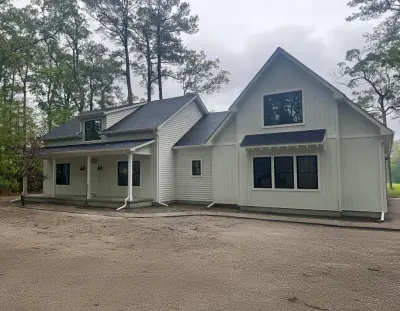 Abel Tailored Contemporary Farmhouse — Custom Home Builders project by Bay To Beach Builders