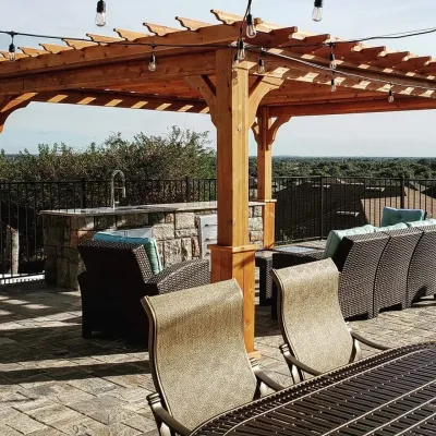 Outdoor Kitchens — Landscape Construction project by Dreamscapes Outdoor Living & Design