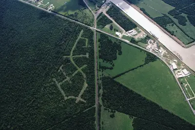 Aerial Imagery of Planned Community — Custom Home Builders project by The Parks Of Plaquemines