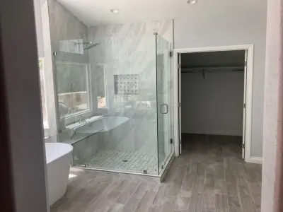 Ample Bathroom Renovation — Kitchen Remodeling project by Home Design Construction