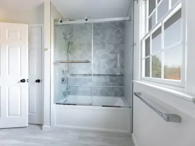 Roomy Master Bathroom in Chester — Kitchen Remodeling project by JMC Home Remodeling