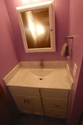 Midland, MI Bathroom Renovation with Unique Flavors — Kitchen Remodeling project by Tri-City Remodeling & Nowak Cabinets