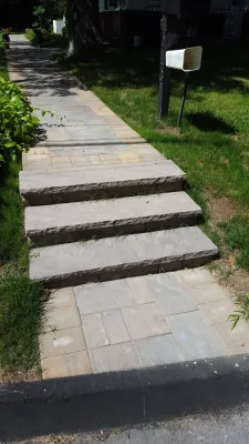 DS Landscape Construction - Sidewalk & Pathway Installation in Worcester, MA