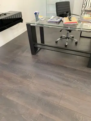 Vinyl Flooring and Stair Installation — Kitchen Remodeling project by DL Flooring & Design