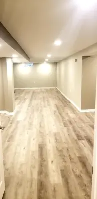 Typical basement — Kitchen Remodeling project by Prestige Renovations