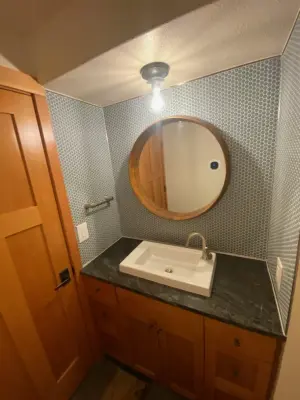 Stephanie's Bathroom Renovation, North Lake Whatcom — Kitchen Remodeling project by Bellinghamhomeworks