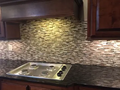 Rock Culinary Wall Coverings — Kitchen Remodeling project by Hershey Handyman