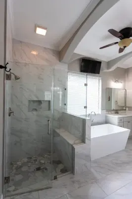 Stonehedge Luxury Bath Renovation — Kitchen Remodeling project by Premium Residential Remodeling