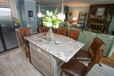 Gorgeous Taupe Kitchen in Glencoe — Kitchen Remodeling project by Callier & Thompson Kitchens, Baths And Appliances