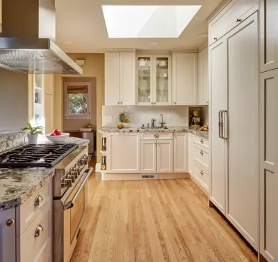 Chic and Practical Kitchen, Oakland — Kitchen Remodeling project by Custom Kitchens By John Wilkins, Inc.
