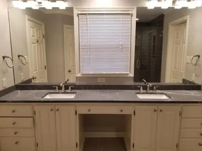 Schluter System Bathroom with Subway Tile — Kitchen Remodeling project by Home Run Remodeling & Construction, Inc.