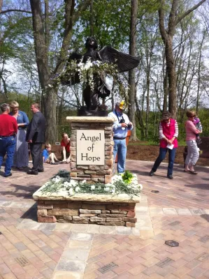Angel of Hope by Eagleson Landscape Co.