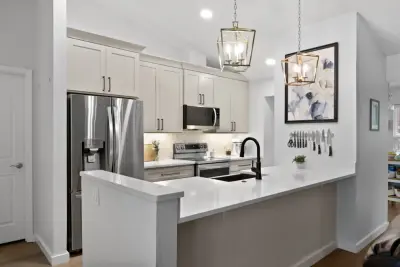 Sutter's Landing Culinary Space — Kitchen Remodeling project by Kings Interior Design