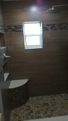 Tampa bath renovation — Kitchen Remodeling project by Norm Walters Construction Inc.