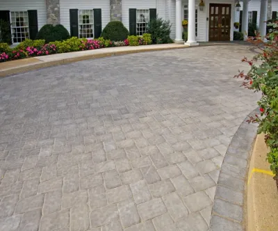 Bent Creek Country Club Driveway — Landscape Construction project by Earth, Turf, & Wood, Inc. in Lititz
