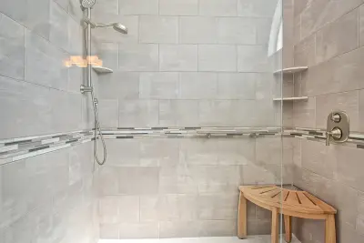 The Expansive Main Bathroom // Sarasota — Kitchen Remodeling project by Gilbert Design Build