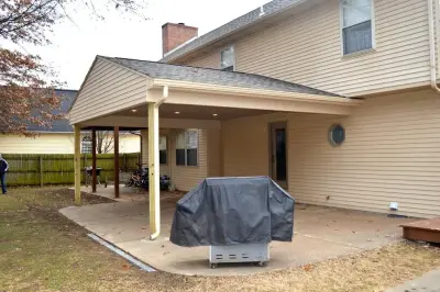 Thomas Patio with Cover — Kitchen Remodeling project by MKG Construction, LLC