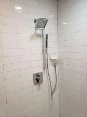 Tile fitting — Kitchen Remodeling project by ATOZ Bathroom Remodeling & Tile Installation