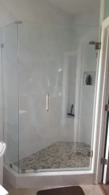 Shower Tile Installation — Kitchen Remodeling project by Myrtle Beach Tile LLC