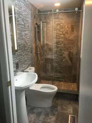 Small Bath — Kitchen Remodeling project by Mark Frateschi Design Build