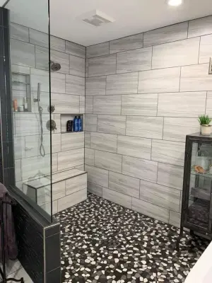 Toledo / Ottawa Hills - Tailored Master Bathroom — Kitchen Remodeling project by Kleeberger Contracting Services INC.