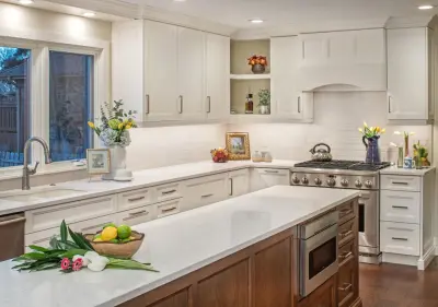 Tomlison Woods Ground Level Renovation — Kitchen Remodeling project by Tangerine Designs Kitchens And Baths