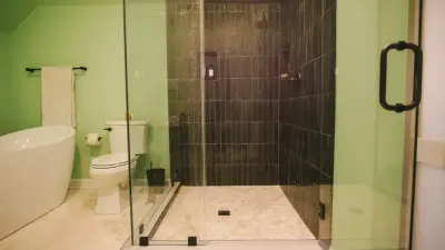 Tosomock Lane Restroom — Kitchen Remodeling project by DGK Design + Build