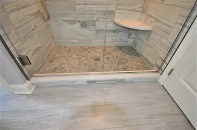 Complete Makeover - Master Bathroom, Guest Bathroom & Powder Room — Kitchen Remodeling project by Conrad Kitchen, Bath And Remodeling LLC