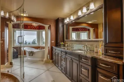 Bellevue Primary Bathroom Remodel — Kitchen Remodeling project by Armada Design & Build