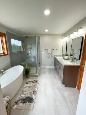 Classic Primary Bathroom Upgrade — Kitchen Remodeling project by Tmc Construction Services INC